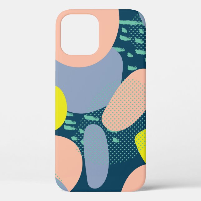Geometric Shapes: Colourful Memphis Style Case-Mate iPhone Case (Back)
