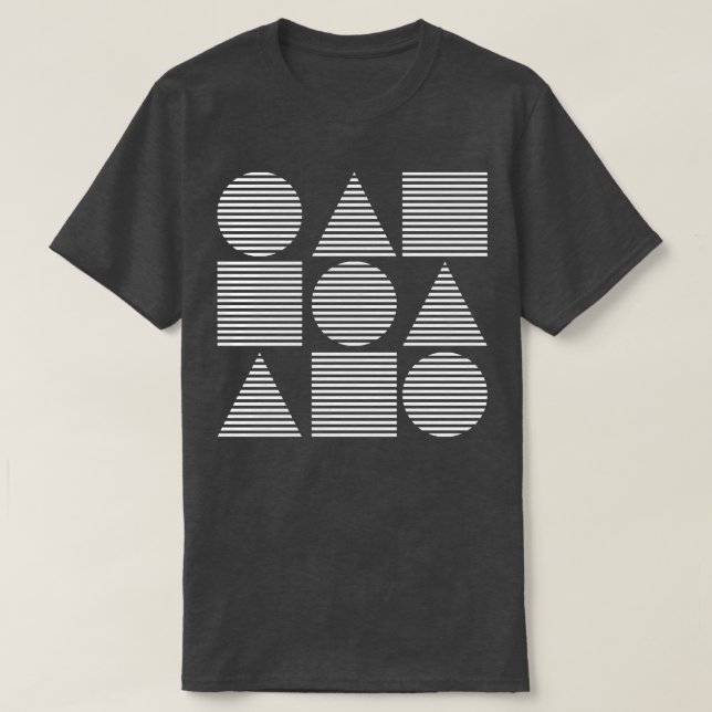 geometric shapes design 2 T-Shirt (Design Front)