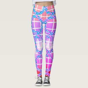 Geometric shapes fish skin Legging fish , Animal