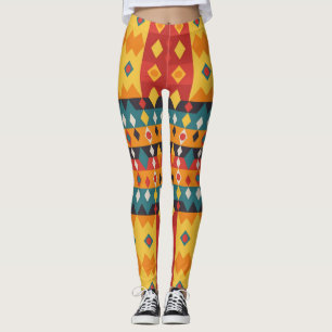 geometric shapes. leggings