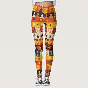 geometric shapes. leggings