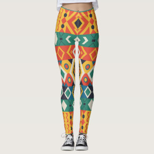 geometric shapes.  leggings