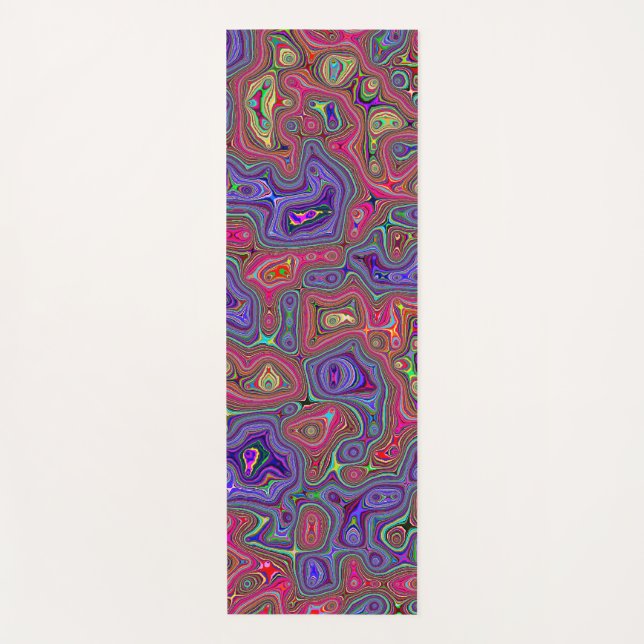 Geometric Shapes Yoga Mat (Front)