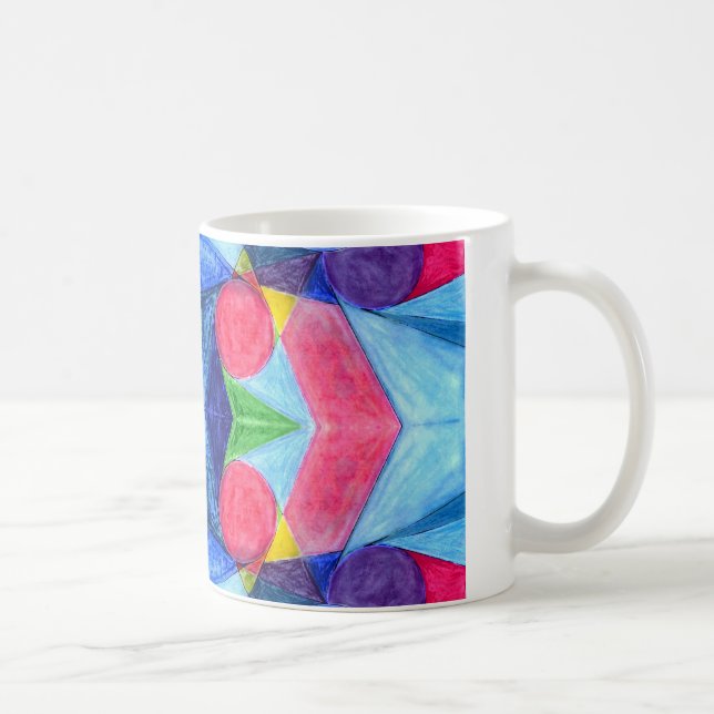 Geometric Skittles Mug (Right)