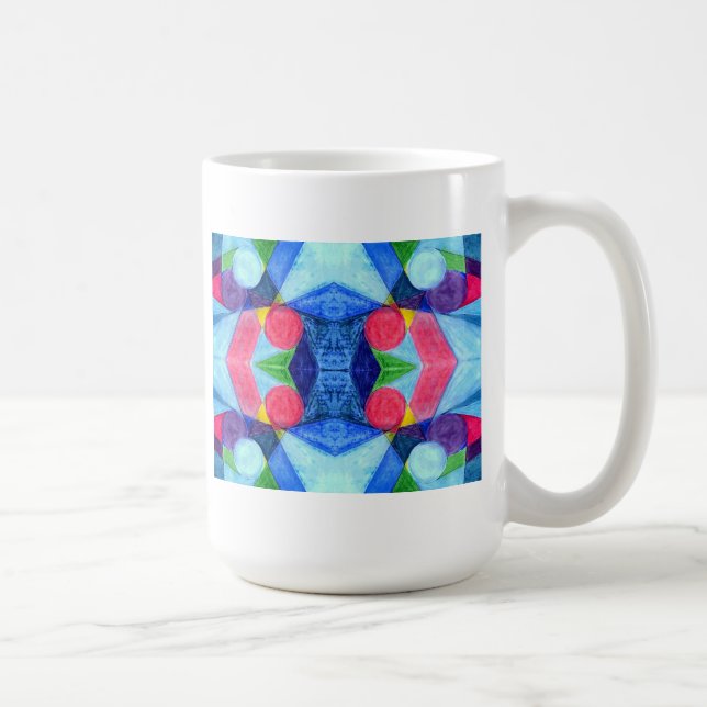Geometric Skittles Mug (Right)