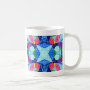 Geometric Skittles Mug
