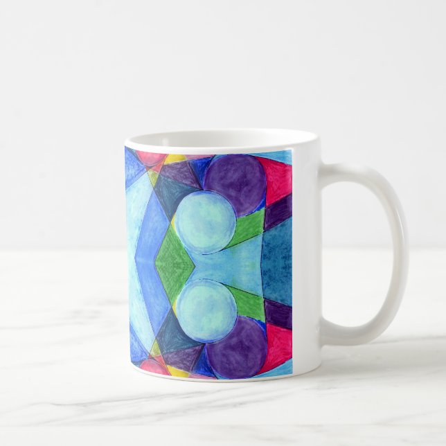 Geometric Skittles Mug (Right)