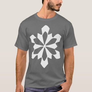 Geometric Snowflake  T-Shirt
