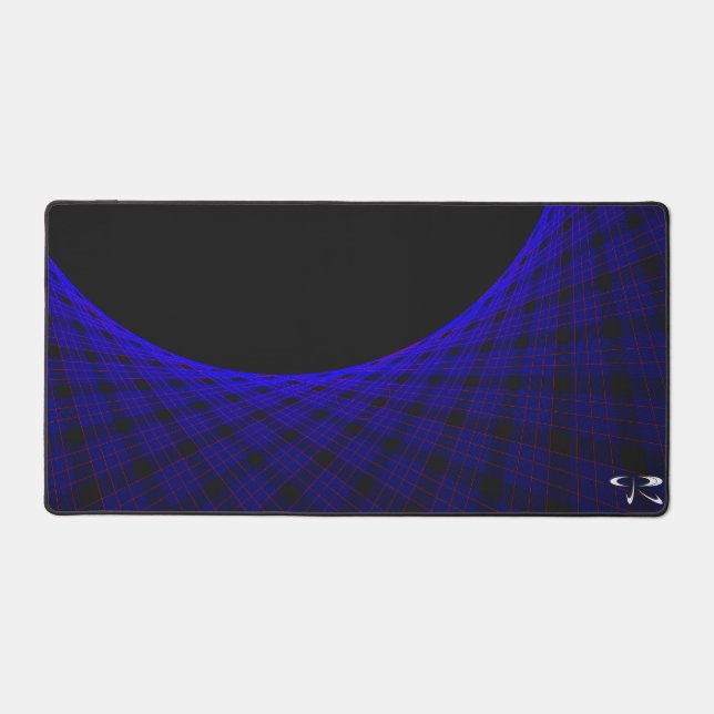 Geometric Space Carpet Gaming Mouse Pad (Front)