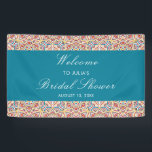 Geometric Sparkles Copper Metallic Bridal Shower Banner<br><div class="desc">Beautiful Invitation to celebrate Special occasions and festivals comes with digital and E-invitation as per your request. We would love to replicate our designs to make multiple products like rsvp cards, labels envelopes, and more. Customisation is available for ready to print on request at info@shamaurcreatif@gmail.com. Look Forward to hearing from...</div>