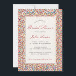 Geometric Sparkles Copper Metallic Bridal Shower Invitation<br><div class="desc">Beautiful Invitation to celebrate Special occasions and festivals comes with digital and E-invitation as per your request. We would love to replicate our designs to make multiple products like rsvp cards, labels envelopes, and more. Customisation is available for ready to print on request at info@shamaurcreatif@gmail.com Look Forward to hearing from...</div>