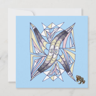 Geometric Spiral Composition 