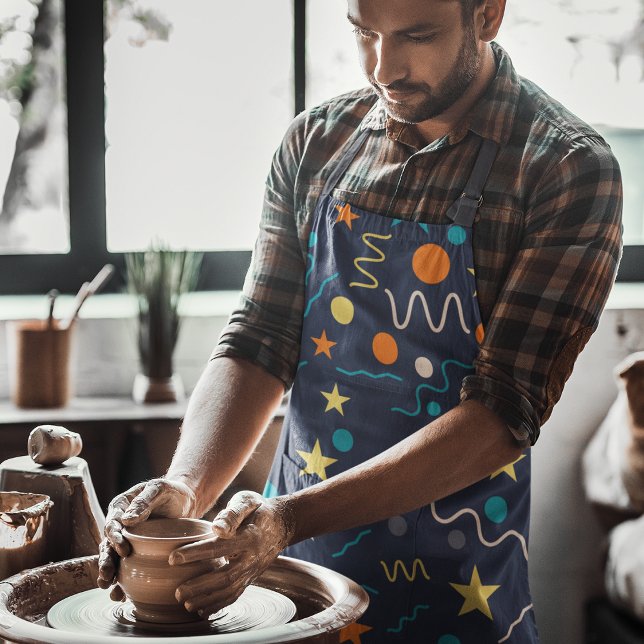 Geometric Splash Apron (Creator Uploaded)