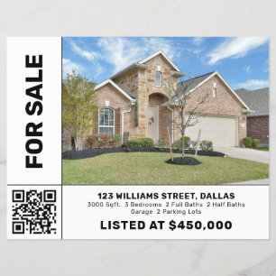 Geometric split professional corporate flyer