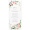 Geometric Spring Romance Menu