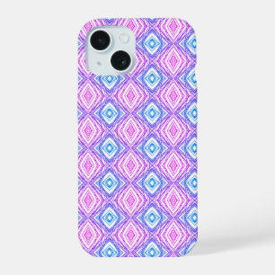 Geometric Square & Diamond iPhone 15 Case