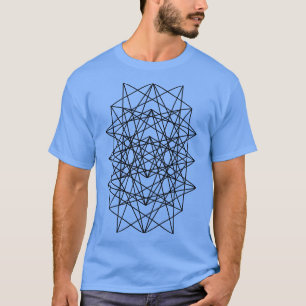 geometric squares pattern T-Shirt