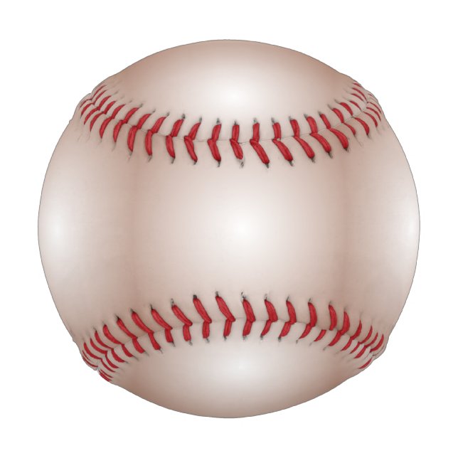 Geometric Squares with Mocha Mousse Gradient White Baseball (Front)