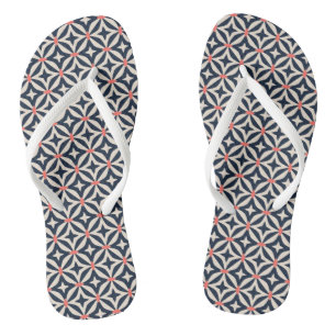 Geometric Star Pattern Jandals