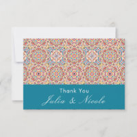 Geometric Style Sparkles Copper Metallic Wedding