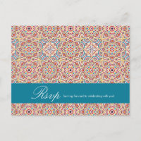 Geometric Style Sparkles Copper Metallic Wedding