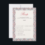 Geometric Style Sparkles Copper Metallic Wedding RSVP Card<br><div class="desc">Beautiful Invitation to celebrate Special occasions and festivals comes with digital and E-invitation as per your request. We would love to replicate our designs to make multiple products like rsvp cards, labels envelopes, and more. Customisation is available for ready to print on request at info@shamaurcreatif@gmail.com. Look Forward to hearing from...</div>