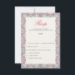 Geometric Style Sparkles Copper Metallic Wedding RSVP Card<br><div class="desc">Beautiful Invitation to celebrate Special occasions and festivals comes with digital and E-invitation as per your request. We would love to replicate our designs to make multiple products like rsvp cards, labels envelopes, and more. Customisation is available for ready to print on request at info@shamaurcreatif@gmail.com. Look Forward to hearing from...</div>