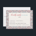 Geometric Style Sparkles Copper Metallic Wedding RSVP Card<br><div class="desc">Beautiful Invitation to celebrate Special occasions and festivals comes with digital and E-invitation as per your request. We would love to replicate our designs to make multiple products like rsvp cards, labels envelopes, and more. Customisation is available for ready to print on request at info@shamaurcreatif@gmail.com. Look Forward to hearing from...</div>