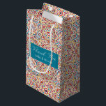 Geometric Style Sparkles Copper Metallic Wedding Small Gift Bag<br><div class="desc">Beautiful Invitation to celebrate Special occasions and festivals comes with digital and E-invitation as per your request. We would love to replicate our designs to make multiple products like rsvp cards, labels envelopes, and more. Customisation is available for ready to print on request at info@shamaurcreatif@gmail.com. Look Forward to hearing from...</div>