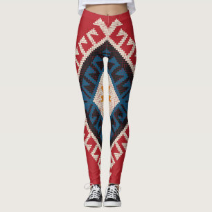 Geometric stylish classic cute-trendy colorful  leggings