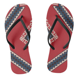 Geometric stylish classic cute-trendy colourful  jandals