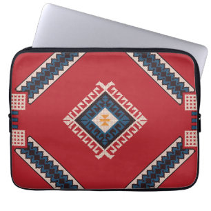 Geometric stylish classic cute-trendy colourful  laptop sleeve