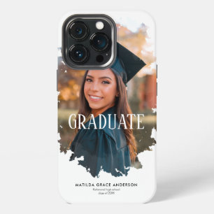 Geometric stylish graduation photo iPhone 13 pro case