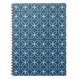 Geometric, stylish vintage background. notebook