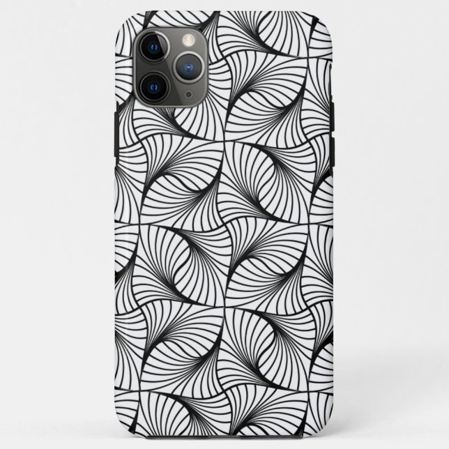 geometric swirl phone case (Back)