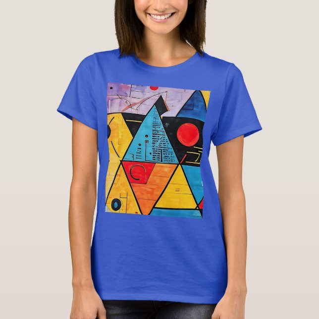 Geometric Symbols Abstract #02 T-Shirt (Front)