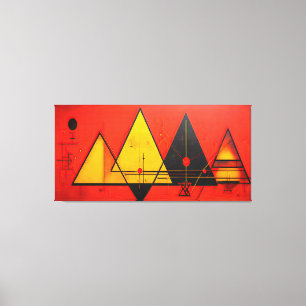 Geometric Symbols Abstract #03. Canvas Print