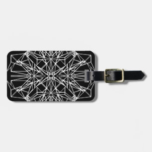 Geometric Symmetry Luggage Tag