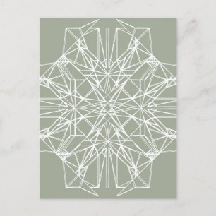 Geometric Symmetry Postcard