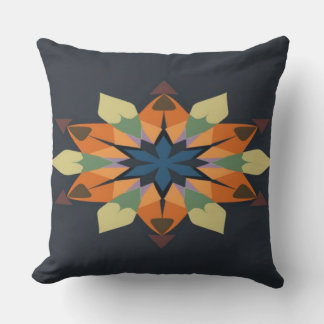 Geometric Symphony: Balance in pillow