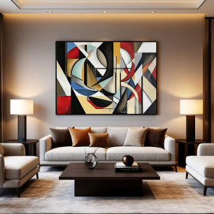 Geometric Symphony perfect harmony Canvas Print