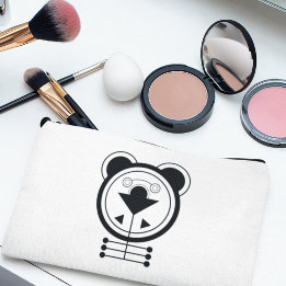 Geometric Tatsu Dragon Zodiac  Accessory Pouch