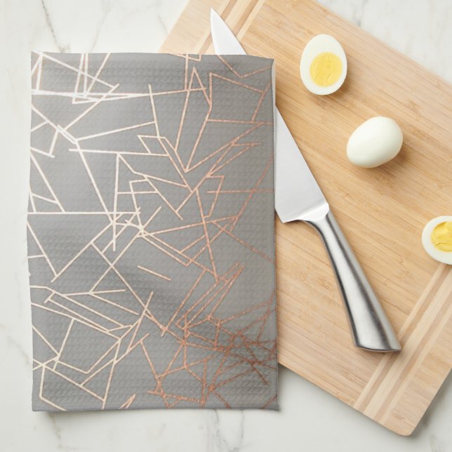 Geometric Tea Towel (Quarter Fold)