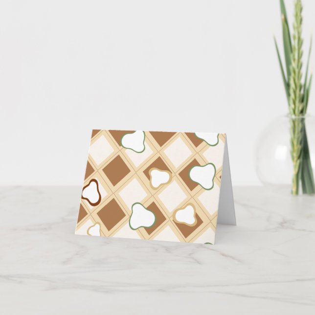 Geometric Thank You Card (Front)
