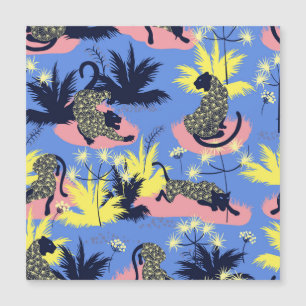Geometric tiger, leopard: children's pattern.