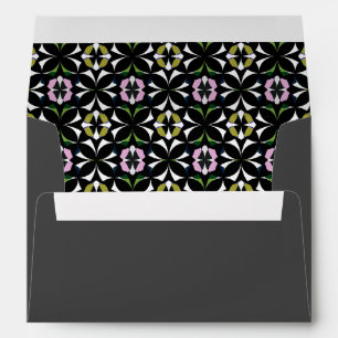 Geometric Tile Grey Envelope
