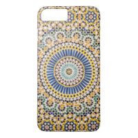Geometric tile pattern, Morocco