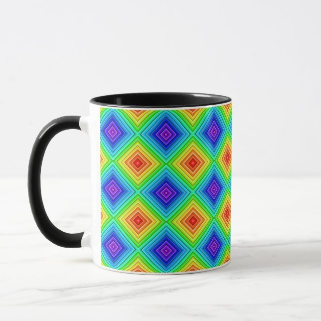 Geometric Topography - Combo Mug (Left)