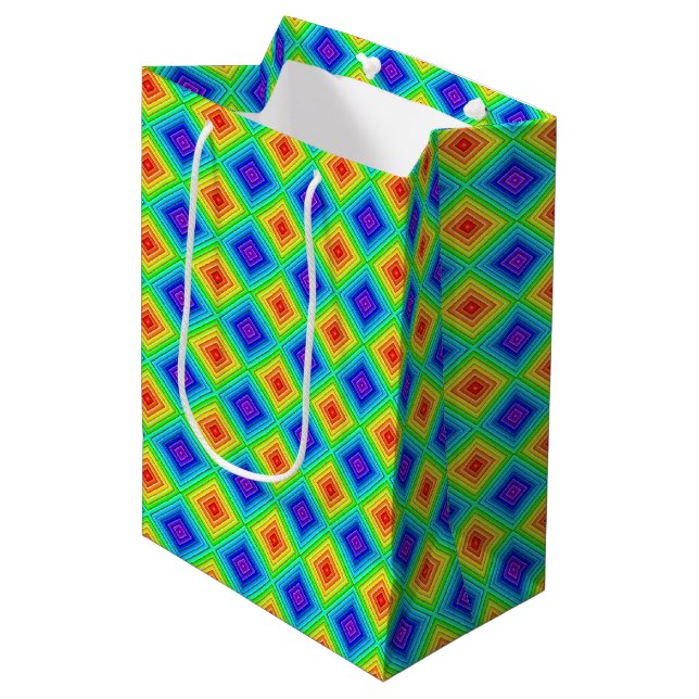 Geometric Topography - Gift Bag (Front Angled)