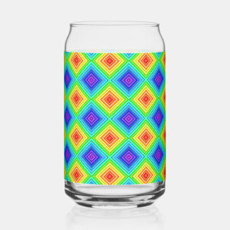 Geometric Topography - Glass Can